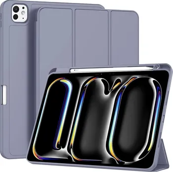 Techsuit - Flex Trifold (s držákem na tužku) - iPad Pro 11 (2024) - fialový