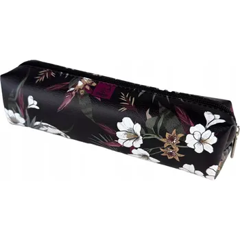 Penál Školní penál pro mládež obdélníkový kostka Tropi