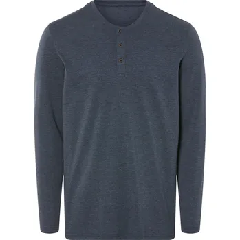 Pánská móda LIVERGY® Pánské triko s dlouhými rukávy (navy modrá, XL (56/58))