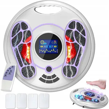 Masážní přístroj ELEKTROSTYMULATOR MIĘŚNI MASÁŽNÍ PRO MASÁŽ NOHOU MASÁŽNÍ PŘÍSTROJ EMS AKUPRESURY