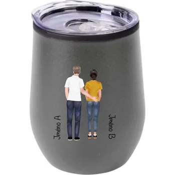 Cestovní termo hrnek Bowl Pár zezadu