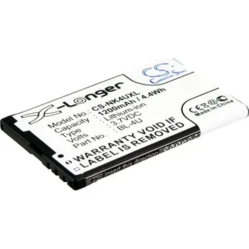 Baterie pro mobilní telefon Baterie Cameron Sino CS-NK4UXL pro Nokia 5530 XpressMusi - neoriginální