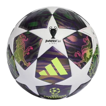 Fotbal Adidas UCL Final League Box fialová/bílá UK 4