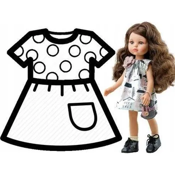 Doplněk pro panenku Oblečení pro panenku Paola Reina 54457