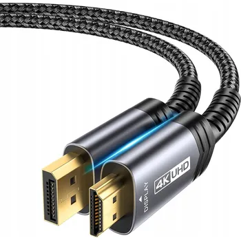 Video kabel JSAUX 2X ADAPTÉR PŘEVODNÍK DISPLAYPORT NA HDMI