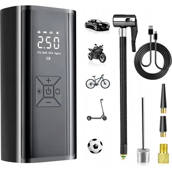 Bezpečnostní kamera ELEKTRICKÁ PUMPIČKA NA KOLO AUTOMOBILOVÁ POWERBANKA