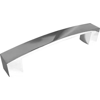 Nábytkové kování 770458 úchytka VOJTA rozteč 128mm chrom (Nábytková úchytka s roztečí 128 mm v povrchu chrom.)
