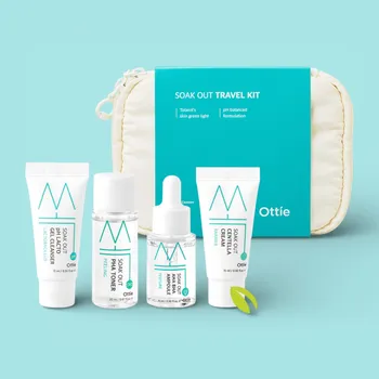 Kosmetika OTTIE - Soak Out Travel Kit - Cestovní balíček - 4ks