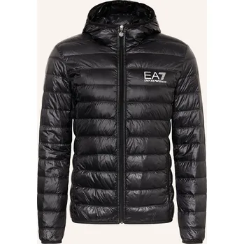 Pánská bunda ea7 Emporio Armani Pánská Lehká Péřová Bunda, černá, 52