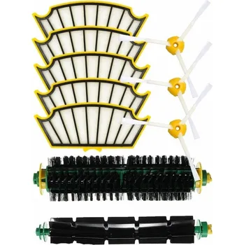 Sada příslušenství pro robotický vysavač Kartáče a filtry k vysavači IROBOT Roomba 585 malá sada 10ks