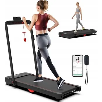 Kardio stroj ELEKTRICKÝ BĚŽECKÝ PÁS 2v1 SKLÁDACÍ 1-12 km/h 120 kg POD STŮL Bluetooth
