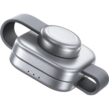 Datový kabel Lisen - Bezdrátová nabíjecí stanice 3 v 1 (YL0424040001) - s nabíječkou do zdi, kabelem, pro telefon, sluchátka, hodinky, 15 W - šedá