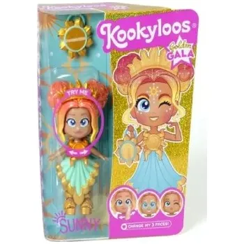 Magic Box KookyLoos Golden Gala panenka měnící výraz obličeje