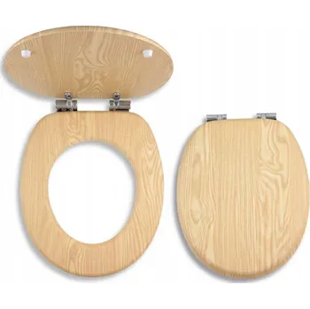 WC sedátko WC sedátko Novaservis béžové dřevo