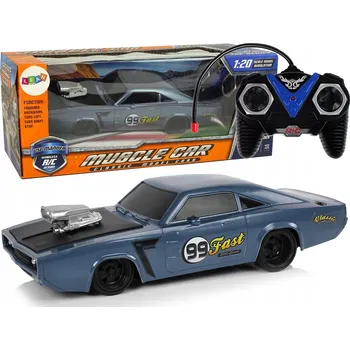 RC model auta RC Auto Sportovní Samolepky 1:20 Šedé, Dálkové Ovládání 27 MHz