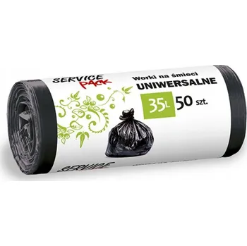 Pytle na odpadky Pytel na domovní odpad Stella černý 35 l z recyklace 50 ks