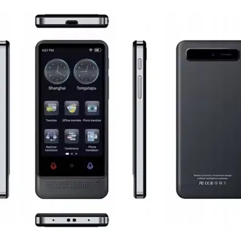 Zabezpečení domácnosti Z6 AI Hlasový překladač 117 jazyků, 3.1palcový IPS displej, 4G SIM karta