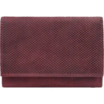 Peněženka Dámská peněženka Paolo Peruzzi z pravé kůže růžová - Autorizovaný prodejce