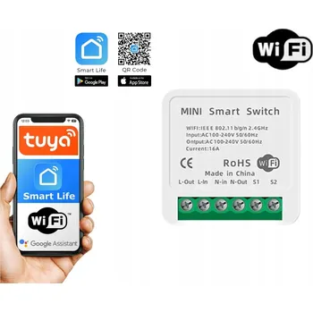 IP kamera Chytrý WiFi vypínač Tuya