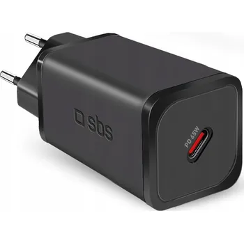 Síťová nabíječka SBS 65W Černá TETRGAN1C65W