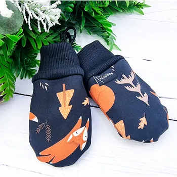 Rukavice Kulišárny Bezpalcové zateplené SOFTSHELLOVÉ rukavice FOREST FOX Věk v měsících: 6-12 měsíců