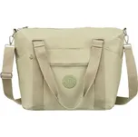 Peterson světle zelená veliká textilní shopper taška PTN 3302-CO Velikost: ONE SIZE