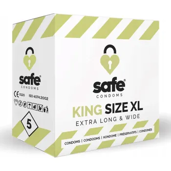 Kondom Kondomy Safe XL - 5 kusů