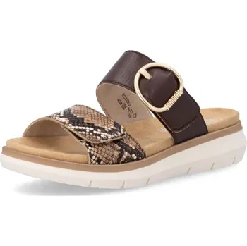 Dámské pantofle Rieker Dámské nazouváky REMONTE D2K57-25 hnědá S6 42