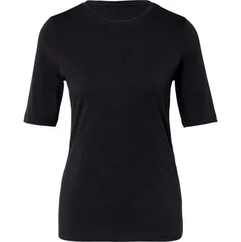 Pánské tričko 727900 - Tchibo - Triko basic s polodlouhým rukávem - pro ženy - vel. XL 48/50 - barva: černá