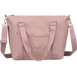 Peterson růžová veliká textilní shopper taška PTN 3302-CO Velikost: ONE SIZE