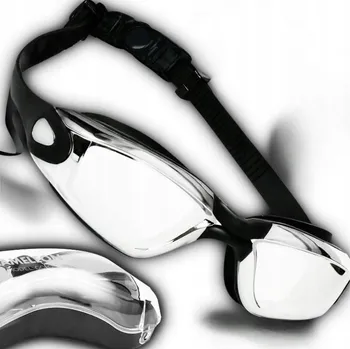 PLAVECKÉ BRÝLE SNADNÉ ZAPÍNÁNÍ DO BAZÉNU PROTI ZAMLŽOVÁNÍ (ANTI-FOG) + POUZDRO