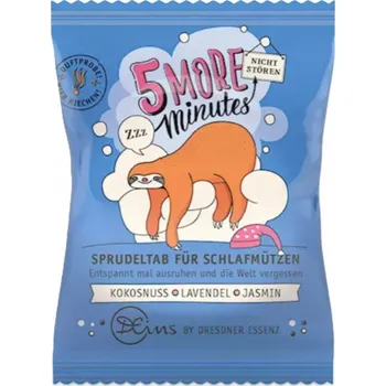 Koupelová sůl JEŠTĚ 5 MINUT šumivá sůl do koupele - DRESDNER ESSENZ