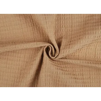 vaflovina v barvě camel