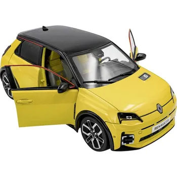 Modelová železnice Solido model osobního automobilu Renault 5 POP 2024 E-TECH JAUNE hotový model Model osobního automobilu