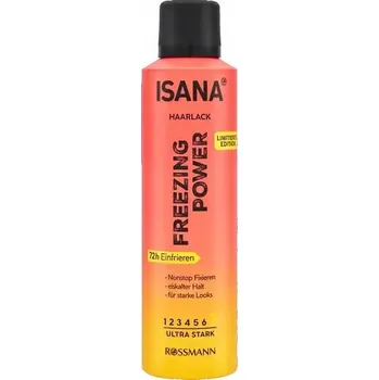Stylingový přípravek Isana Freezing Power extra silný lak na vlasy