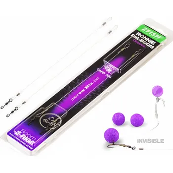 ZFISH Krimpovaný Návazec Ronnie Rig Boom 18cm/30lbs