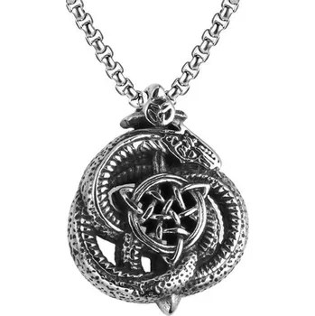 Přívěsek Přívěsek z chirurgické oceli - Keltský uzel s Hadem, Model BEZ ŘETÍZKU (pouze přívěsek) Impress Jewelry 2310251458173268