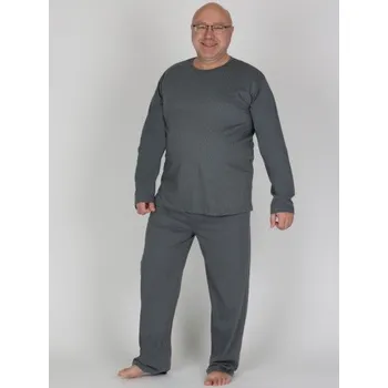 Oblečení a móda Evona Pánské dlouhé pyžamo P BIGSTER 505 Velikost: 4XL