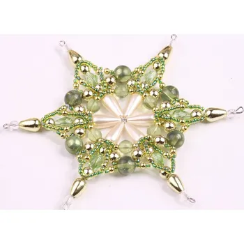 Dětské navlékací korálky Stavebnice vánoční hvězda - Levana č.4