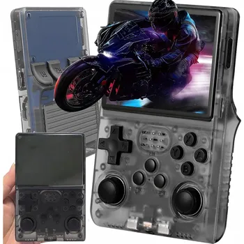 Herní konzole ULTRAVÝKONNÁ HERNÍ KONZOLE R40S S 30000 HRAMI, 256GB, RETRO HERNÍ KONZOLE S BATERIÍ 3800MAH