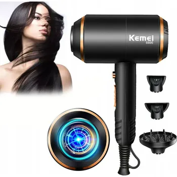 Fén Fén na vlasy s ionizací, DIFUZÉR a koncentrátorem, studený vzduch, 1700W, kabel 1,8 m