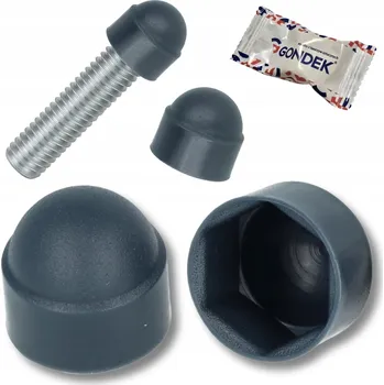 Poklice na kolo Záslepka šroubu M8/13 kryt ANTRACIT RAL7016 poklice krytka 200ks