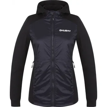 Dámské oblečení Dámská funkční mikina na zip HUSKY Any L černá Velikost: XL