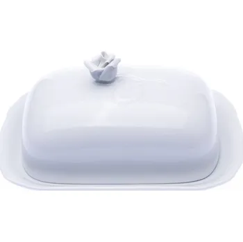 Máslenka Český porcelán, a.s., Dubí Máslenka bílá, 250 g, Český porcelán Dubí