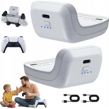 Gamepad AKUMULÁTOR 3000MAH PRO OVLADAČ PS5 DUALSENSE, SADA 2 KS