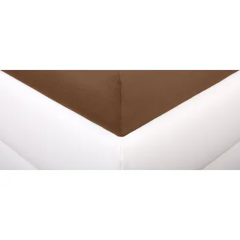 Prostěradlo Aaryans Jersey prostěradlo kávové Rozměry prostěradla: 90x200 cm
