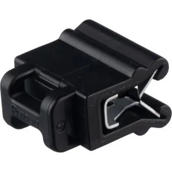 solární kabel CME12-M300 Okrajový klip pro kabely,max.tl.hrany 3mm, teplotně stab. Nylon 6.6., černý, bal.1000ks