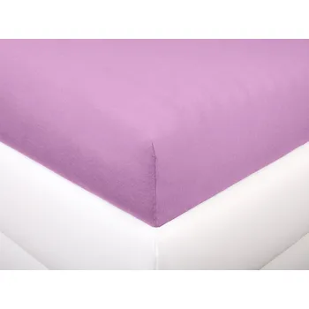 Prostěradlo Aaryans Jersey prostěradlo světle fialové Rozměry prostěradla: 160x200 cm