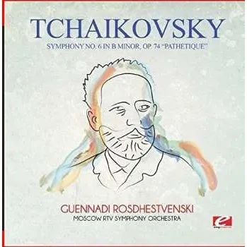 Zahraniční hudba CD Pyotr Ilyich Tchaikovsky: Symphony No. 6 In B Minor, Op. 74 "Pathetique" 2015 1st Pressing ~ Crude Font Matrix