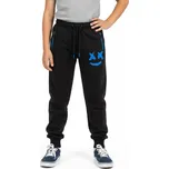 Chlapecké tepláky s kapsami na zip Velikost: 170, Barva: Černo/modrá